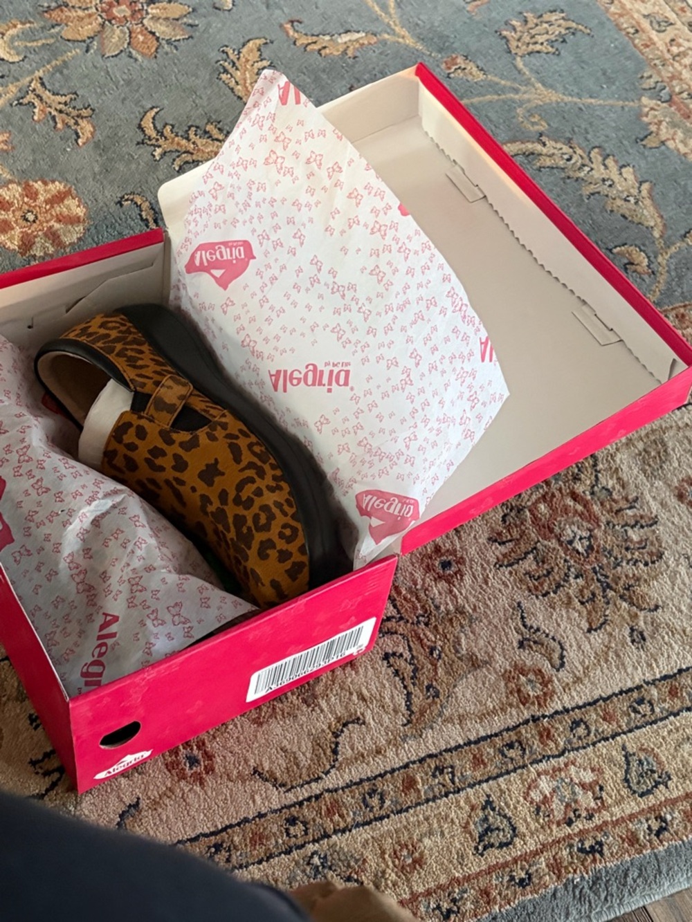 Alegria Leopard print shoes